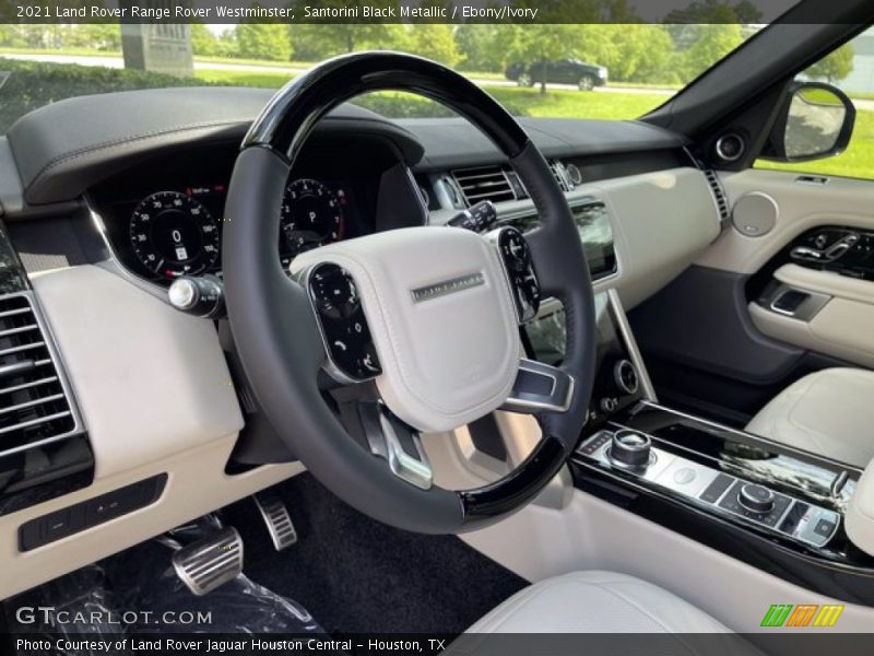 Santorini Black Metallic / Ebony/Ivory 2021 Land Rover Range Rover Westminster