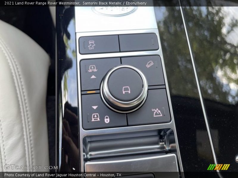 Controls of 2021 Range Rover Westminster