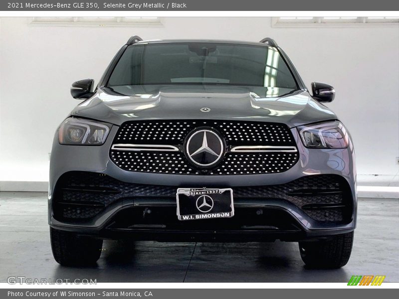 Selenite Grey Metallic / Black 2021 Mercedes-Benz GLE 350