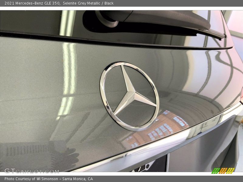 Selenite Grey Metallic / Black 2021 Mercedes-Benz GLE 350