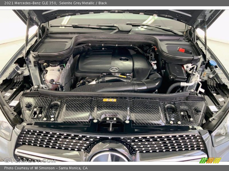 Selenite Grey Metallic / Black 2021 Mercedes-Benz GLE 350