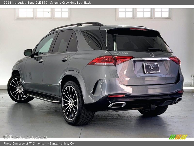 Selenite Grey Metallic / Black 2021 Mercedes-Benz GLE 350