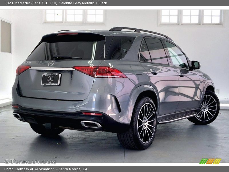 Selenite Grey Metallic / Black 2021 Mercedes-Benz GLE 350