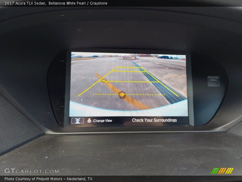 Bellanova White Pearl / Graystone 2017 Acura TLX Sedan