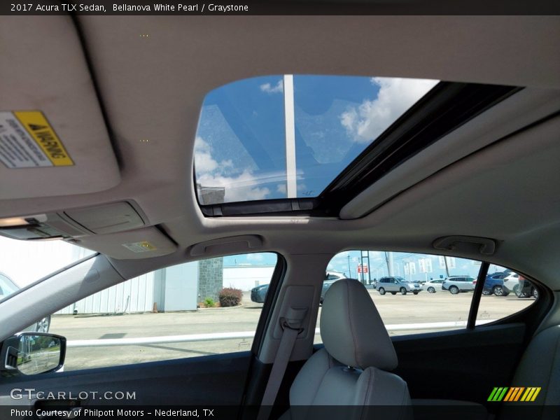 Bellanova White Pearl / Graystone 2017 Acura TLX Sedan