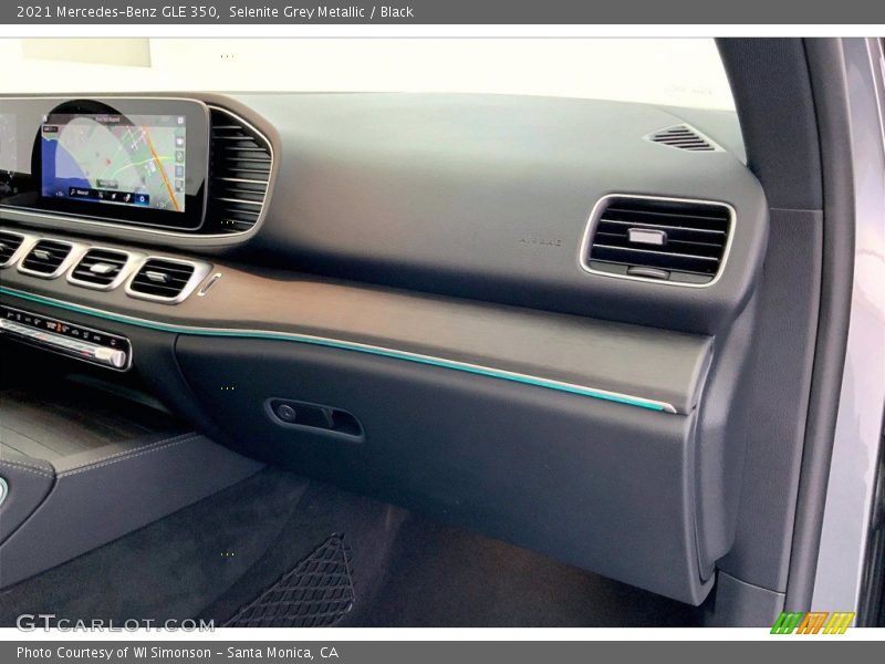 Selenite Grey Metallic / Black 2021 Mercedes-Benz GLE 350