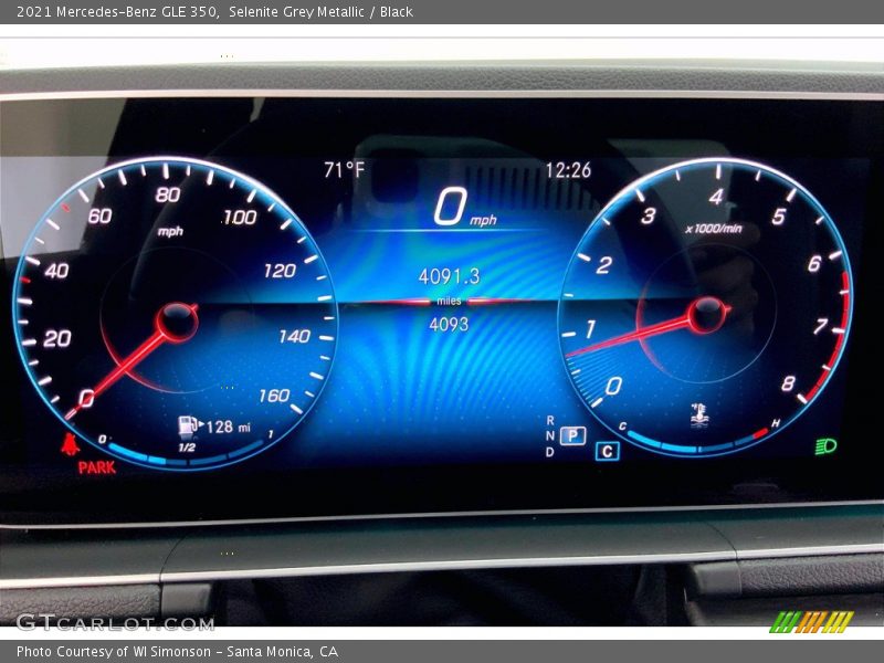  2021 GLE 350 350 Gauges