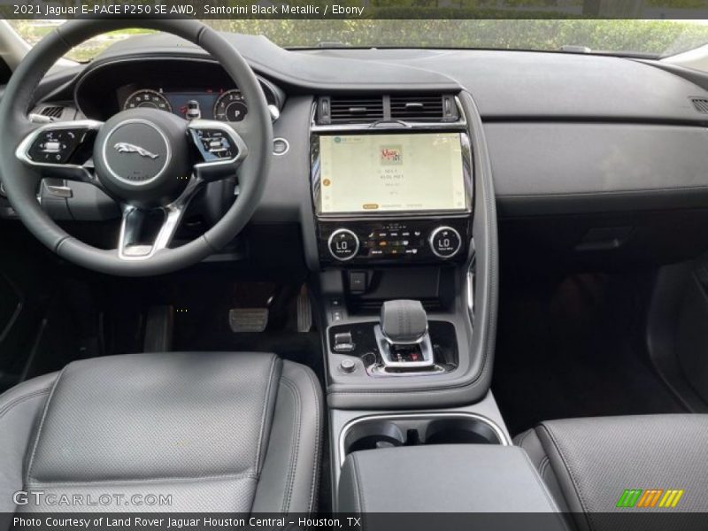 Dashboard of 2021 E-PACE P250 SE AWD