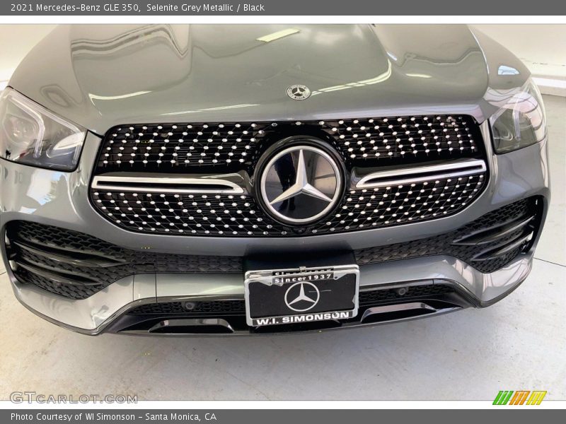 Selenite Grey Metallic / Black 2021 Mercedes-Benz GLE 350