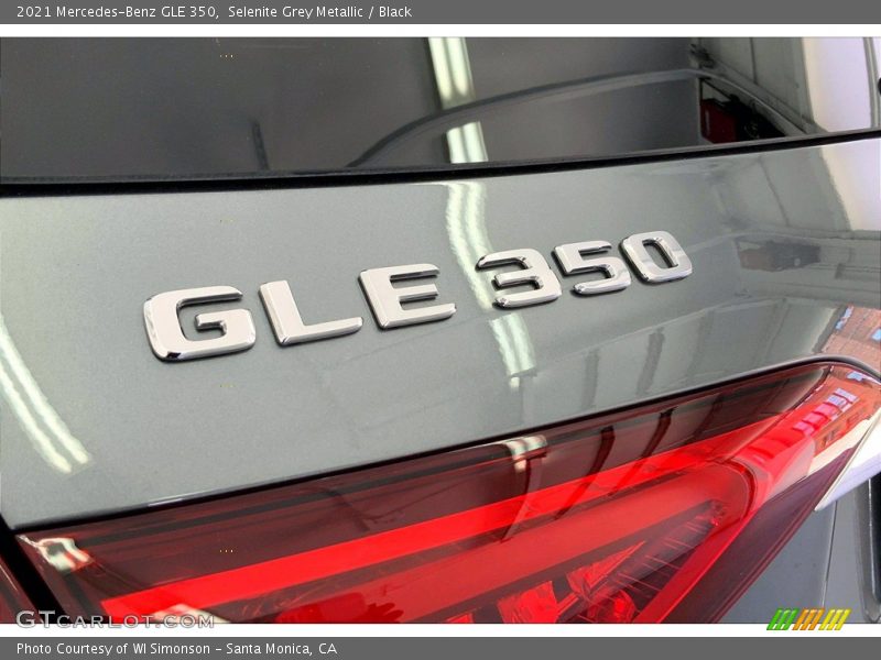 Selenite Grey Metallic / Black 2021 Mercedes-Benz GLE 350