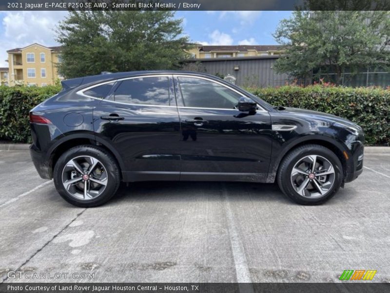 Santorini Black Metallic / Ebony 2021 Jaguar E-PACE P250 SE AWD