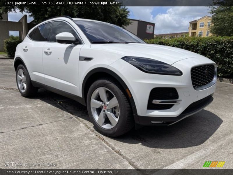 Fuji White / Ebony/Light Oyster 2021 Jaguar E-PACE P250 SE AWD