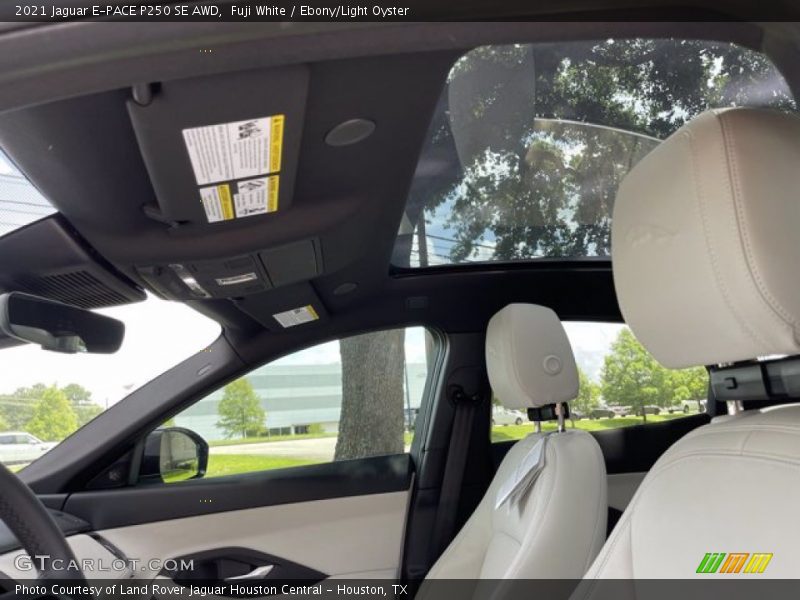 Fuji White / Ebony/Light Oyster 2021 Jaguar E-PACE P250 SE AWD