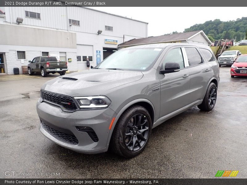 Destroyer Gray / Black 2021 Dodge Durango R/T AWD