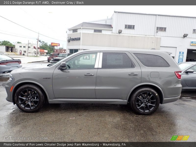Destroyer Gray / Black 2021 Dodge Durango R/T AWD