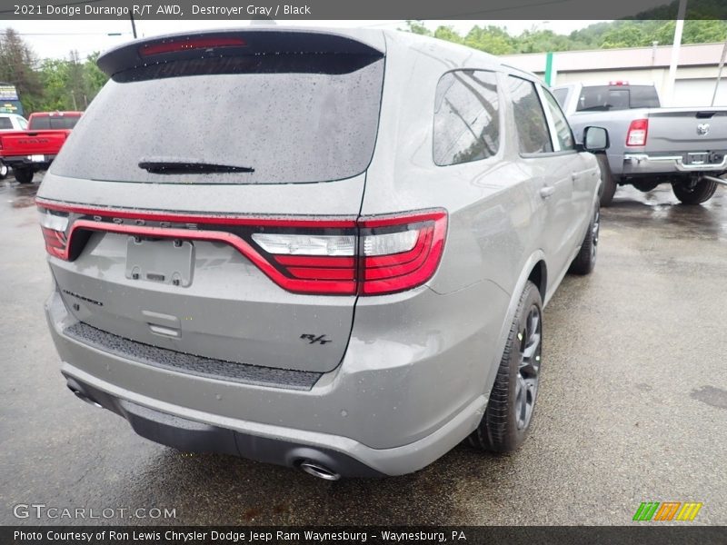 Destroyer Gray / Black 2021 Dodge Durango R/T AWD