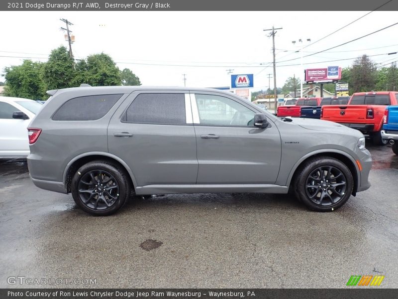 Destroyer Gray / Black 2021 Dodge Durango R/T AWD