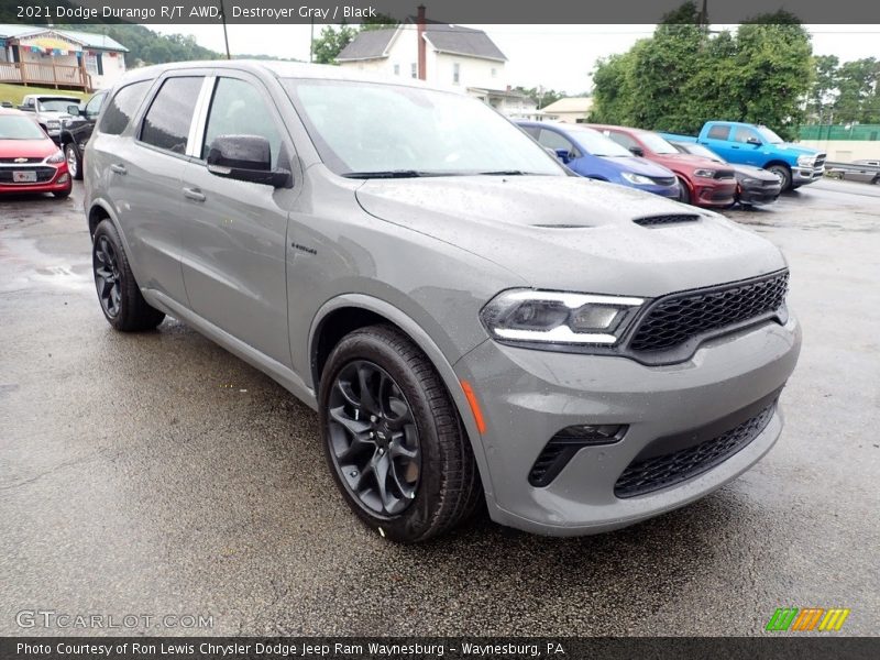 Destroyer Gray / Black 2021 Dodge Durango R/T AWD