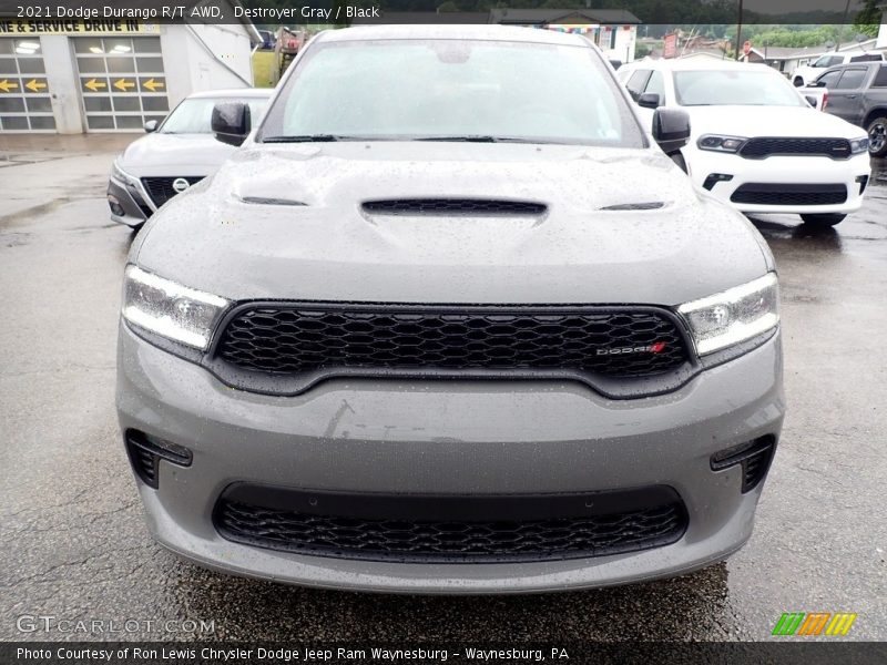 Destroyer Gray / Black 2021 Dodge Durango R/T AWD