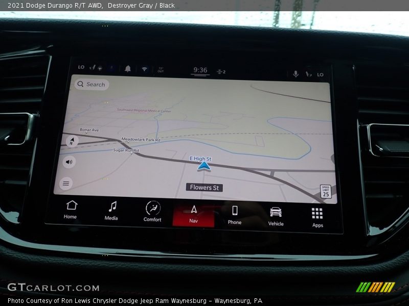 Destroyer Gray / Black 2021 Dodge Durango R/T AWD