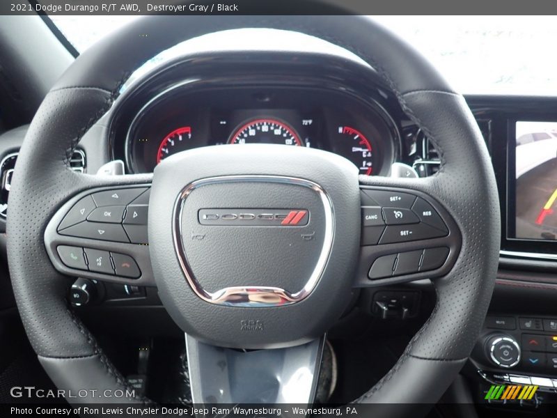 Destroyer Gray / Black 2021 Dodge Durango R/T AWD