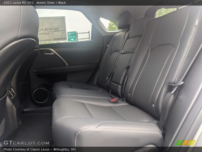 Atomic Silver / Black 2021 Lexus RX 350