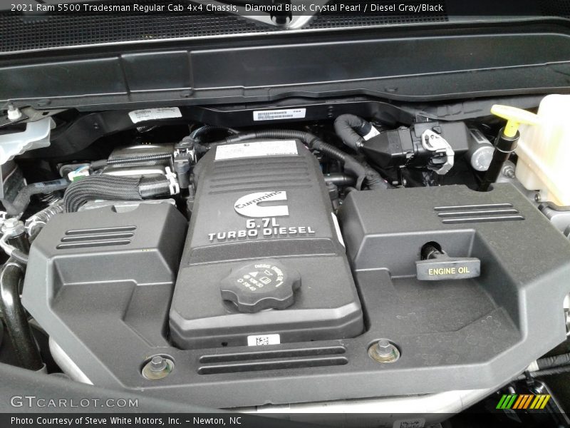 2021 5500 Tradesman Regular Cab 4x4 Chassis Engine - 6.7 Liter OHV 24-Valve Cummins Turbo-Diesel Inline 6 Cylinder