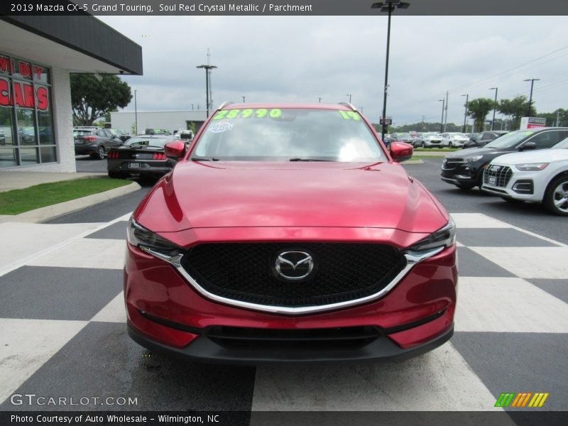 Soul Red Crystal Metallic / Parchment 2019 Mazda CX-5 Grand Touring