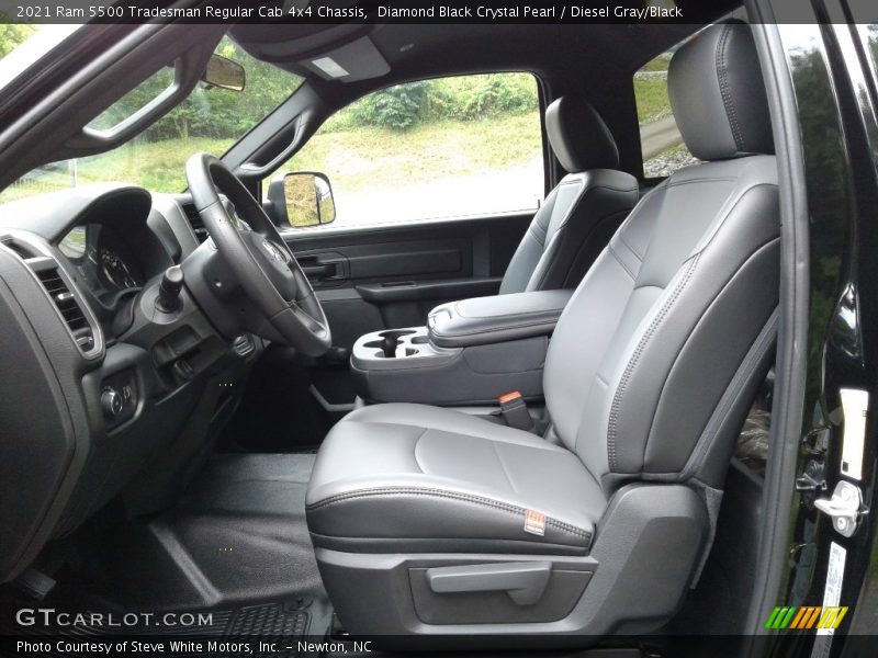  2021 5500 Tradesman Regular Cab 4x4 Chassis Diesel Gray/Black Interior