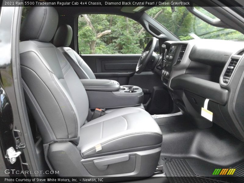 Front Seat of 2021 5500 Tradesman Regular Cab 4x4 Chassis