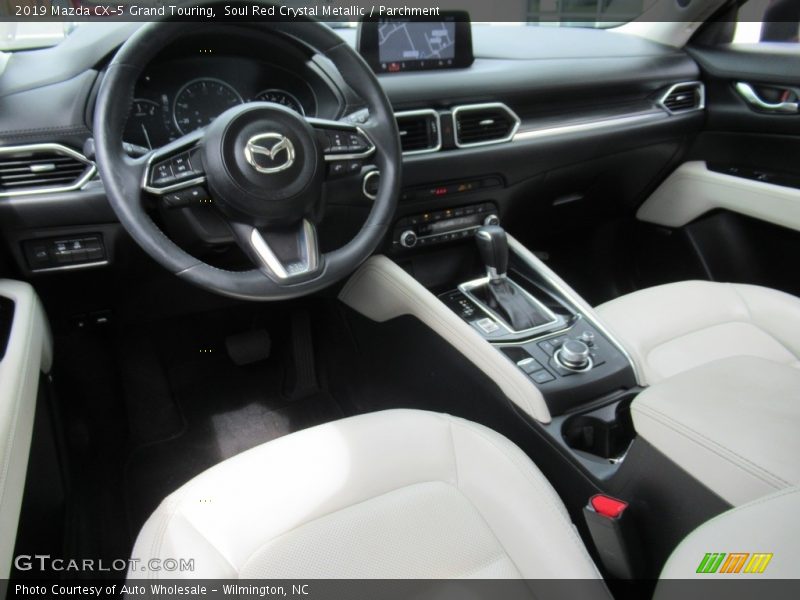  2019 CX-5 Grand Touring Parchment Interior
