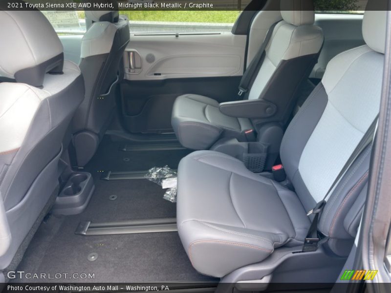 Midnight Black Metallic / Graphite 2021 Toyota Sienna XSE AWD Hybrid