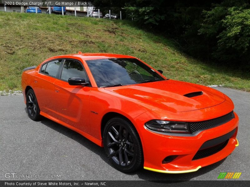 Go Mango / Black 2021 Dodge Charger R/T