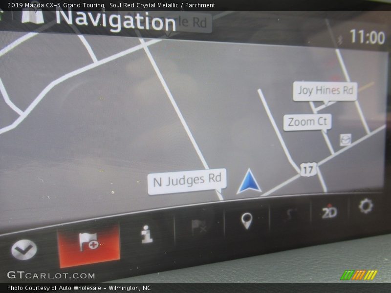 Soul Red Crystal Metallic / Parchment 2019 Mazda CX-5 Grand Touring
