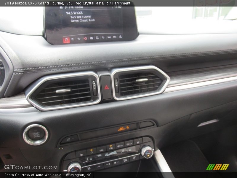Soul Red Crystal Metallic / Parchment 2019 Mazda CX-5 Grand Touring