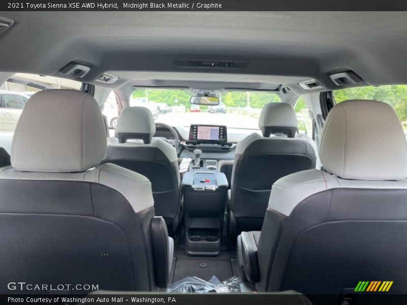 Midnight Black Metallic / Graphite 2021 Toyota Sienna XSE AWD Hybrid