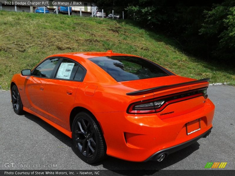 Go Mango / Black 2021 Dodge Charger R/T