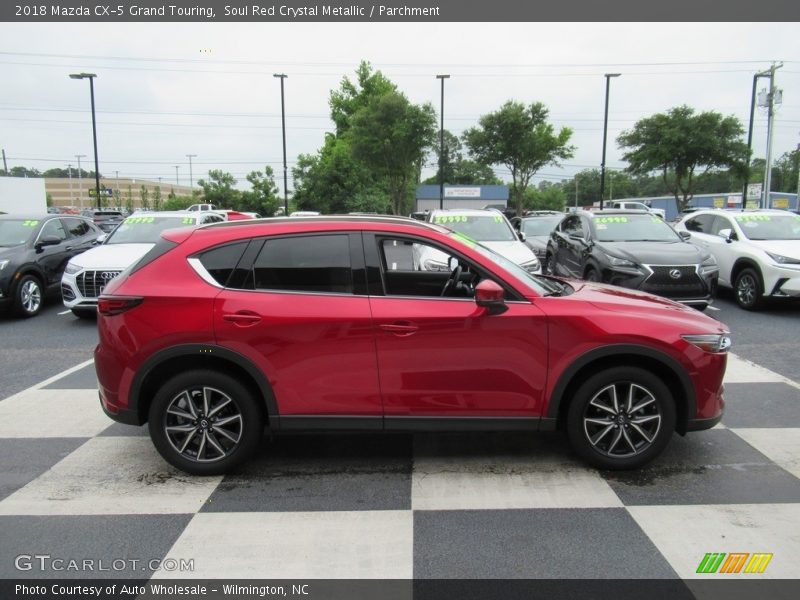 Soul Red Crystal Metallic / Parchment 2018 Mazda CX-5 Grand Touring