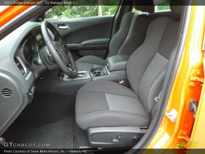 Front Seat of 2021 Charger R/T