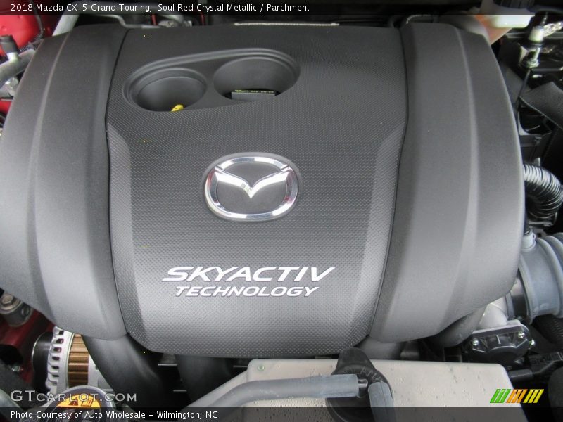Soul Red Crystal Metallic / Parchment 2018 Mazda CX-5 Grand Touring