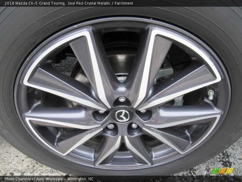 Soul Red Crystal Metallic / Parchment 2018 Mazda CX-5 Grand Touring