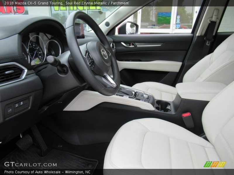 Soul Red Crystal Metallic / Parchment 2018 Mazda CX-5 Grand Touring