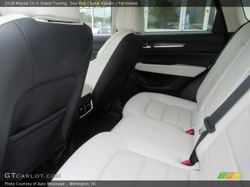 Soul Red Crystal Metallic / Parchment 2018 Mazda CX-5 Grand Touring