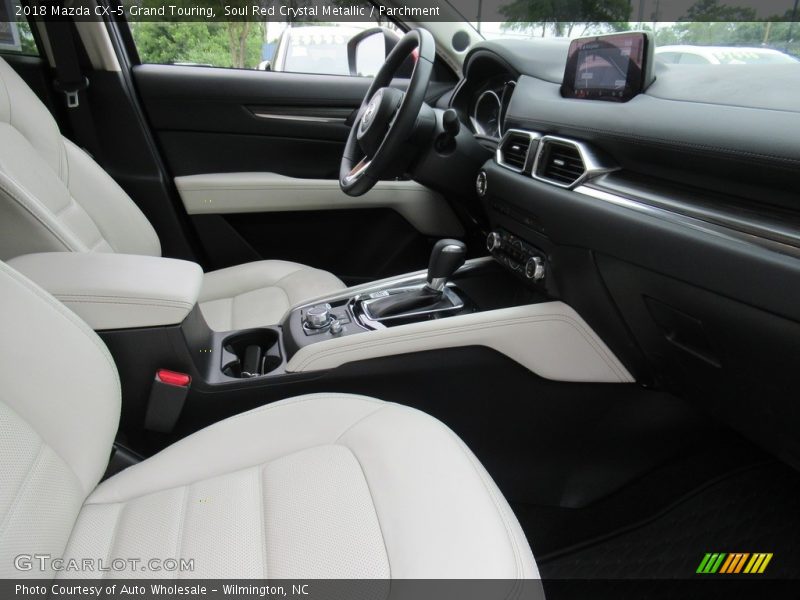 Soul Red Crystal Metallic / Parchment 2018 Mazda CX-5 Grand Touring