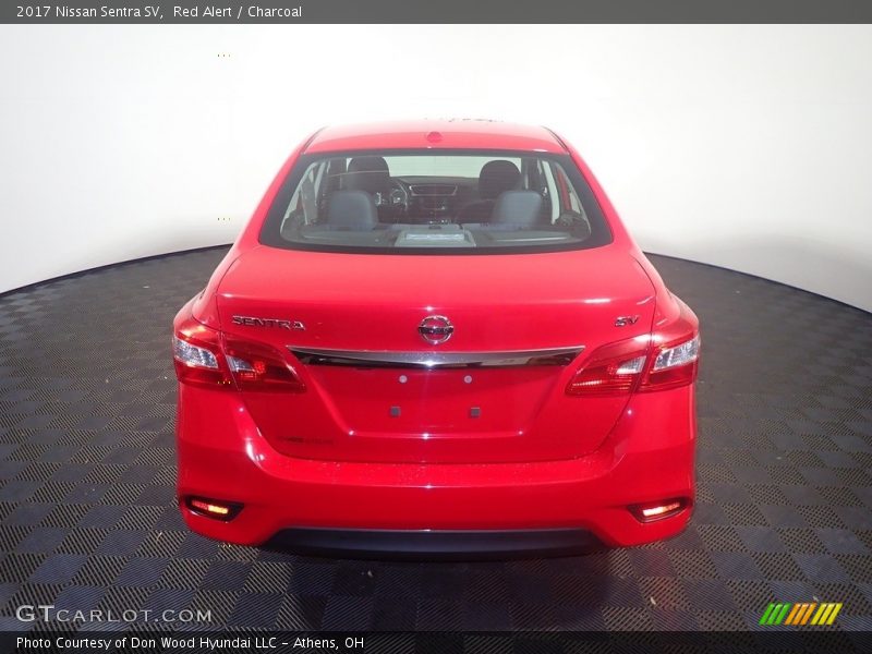 Red Alert / Charcoal 2017 Nissan Sentra SV