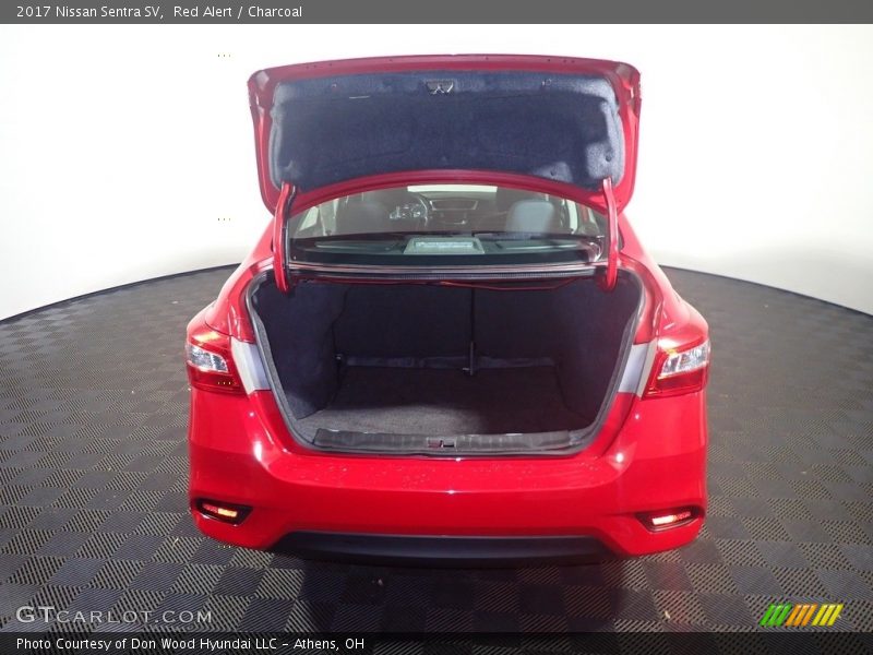 Red Alert / Charcoal 2017 Nissan Sentra SV