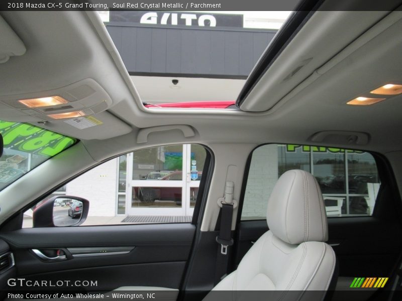 Soul Red Crystal Metallic / Parchment 2018 Mazda CX-5 Grand Touring