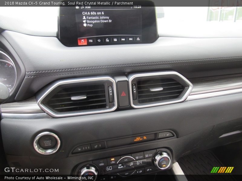 Soul Red Crystal Metallic / Parchment 2018 Mazda CX-5 Grand Touring