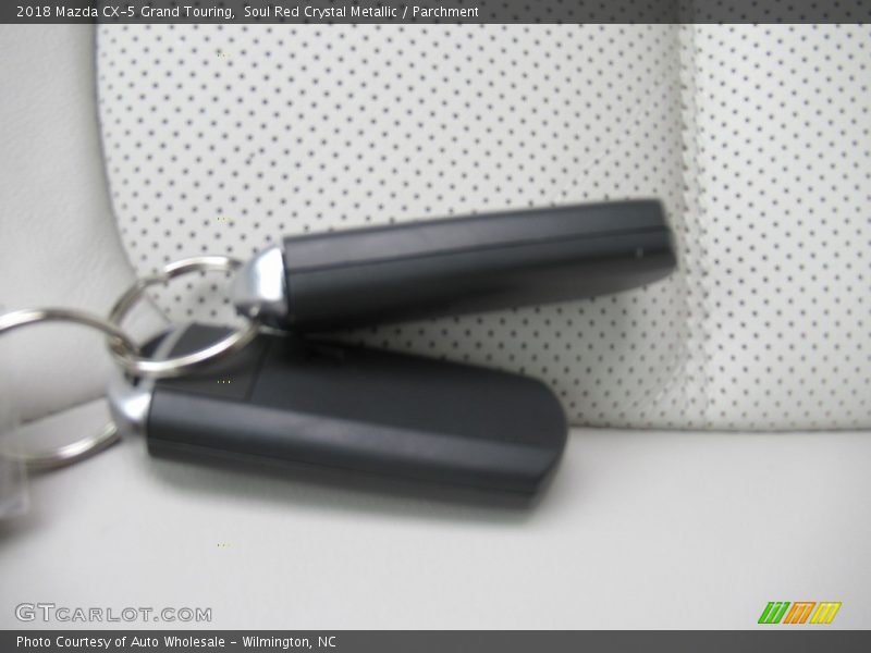 Soul Red Crystal Metallic / Parchment 2018 Mazda CX-5 Grand Touring