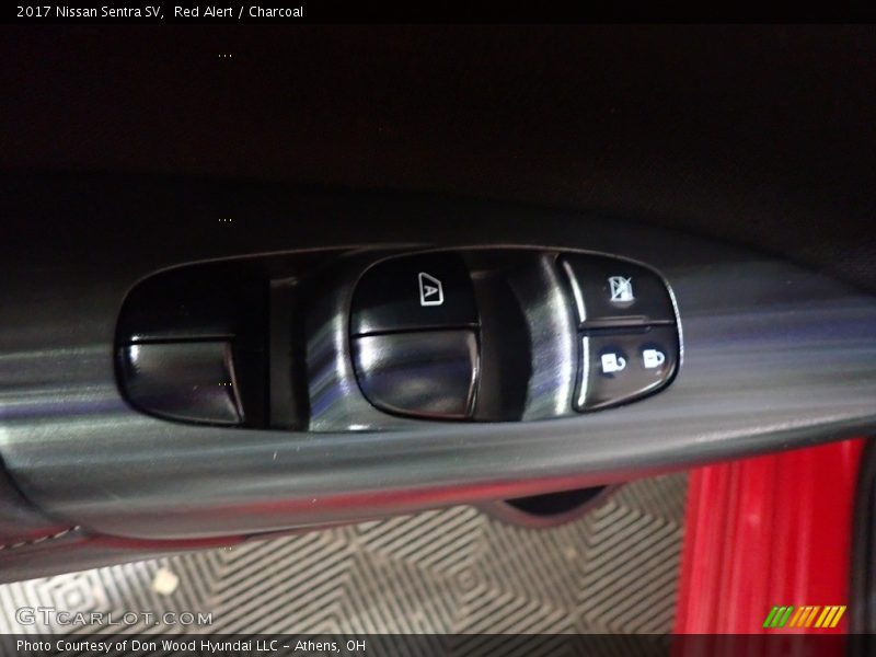 Red Alert / Charcoal 2017 Nissan Sentra SV